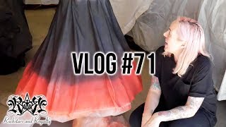 Making The Halloween Gown | Rockstars and Royalty Vlog #71