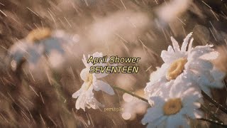 seventeen - april shower english lyrics