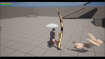 Unreal Engine 5 - Action Adventure Kung Fu Game devlog 08 - turn in place locomotion and jump attack