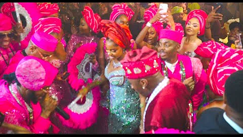 SURPRISE! Diamond Platnumz Performs Live at Juma Jux & Priscilla Ojo’s Wedding