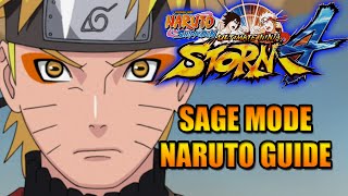 NARUTO STORM 4: SAGE MODE NARUTO CHARACTER GUIDE screenshot 5