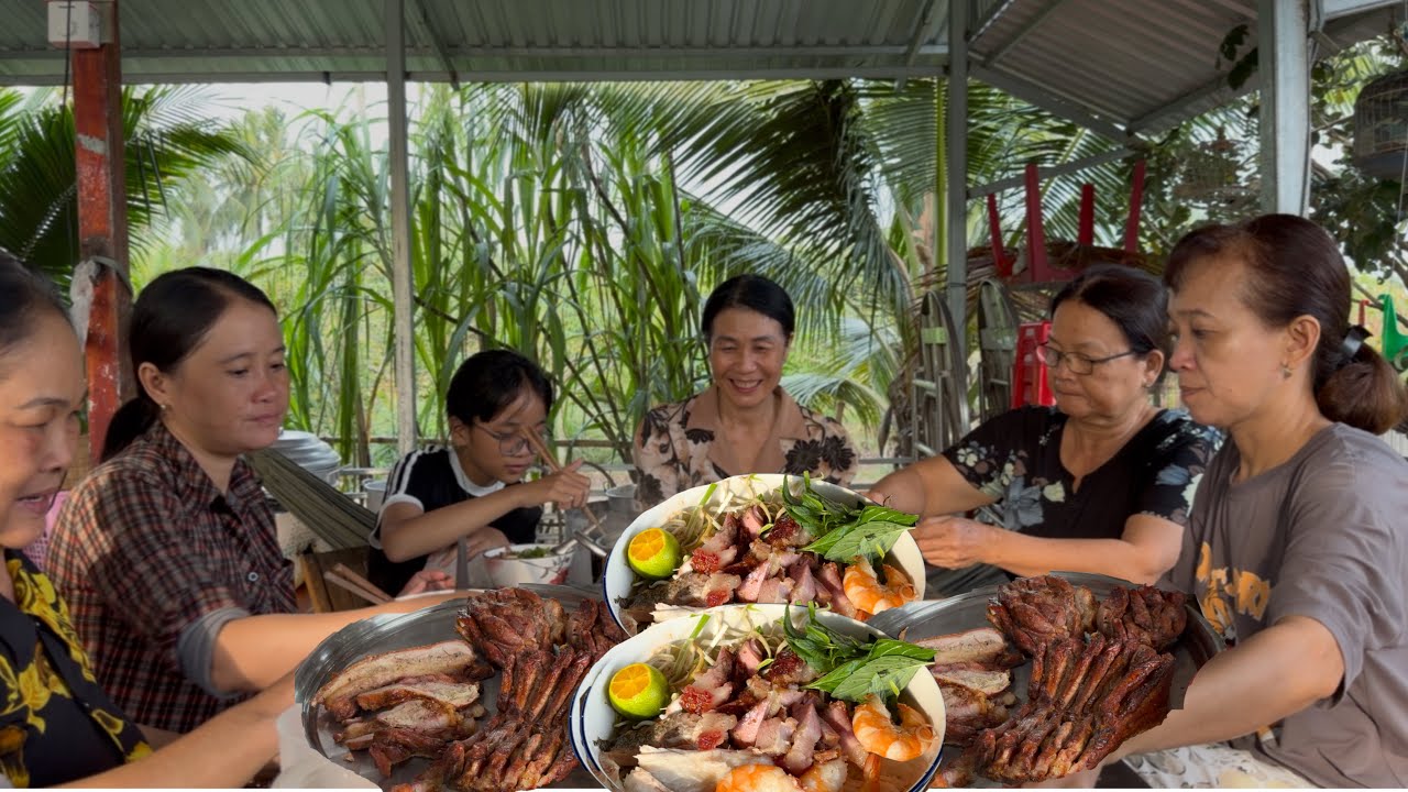 Bí quyết pha mắm mới của bếp trưởng về món bún nước lèo đặc sản sóc trăng | CLN 