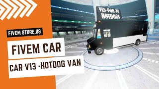 FiveM Hotdog Van #fivem #car #hotdogcar