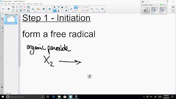1.8.1 - Video 1 - Initiation of Addition Polymers