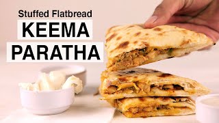 Keema Paratha Easy & Fast | Stuffed Flatbread | Keema Paratha Recipe By Manahil Food Secrets