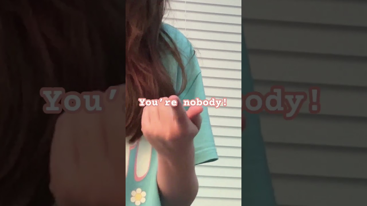 Please respect my online name 😭 