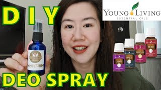 Roux solsikke Kina DIY Deodorant Spray using Young Living Essential Oils - YouTube