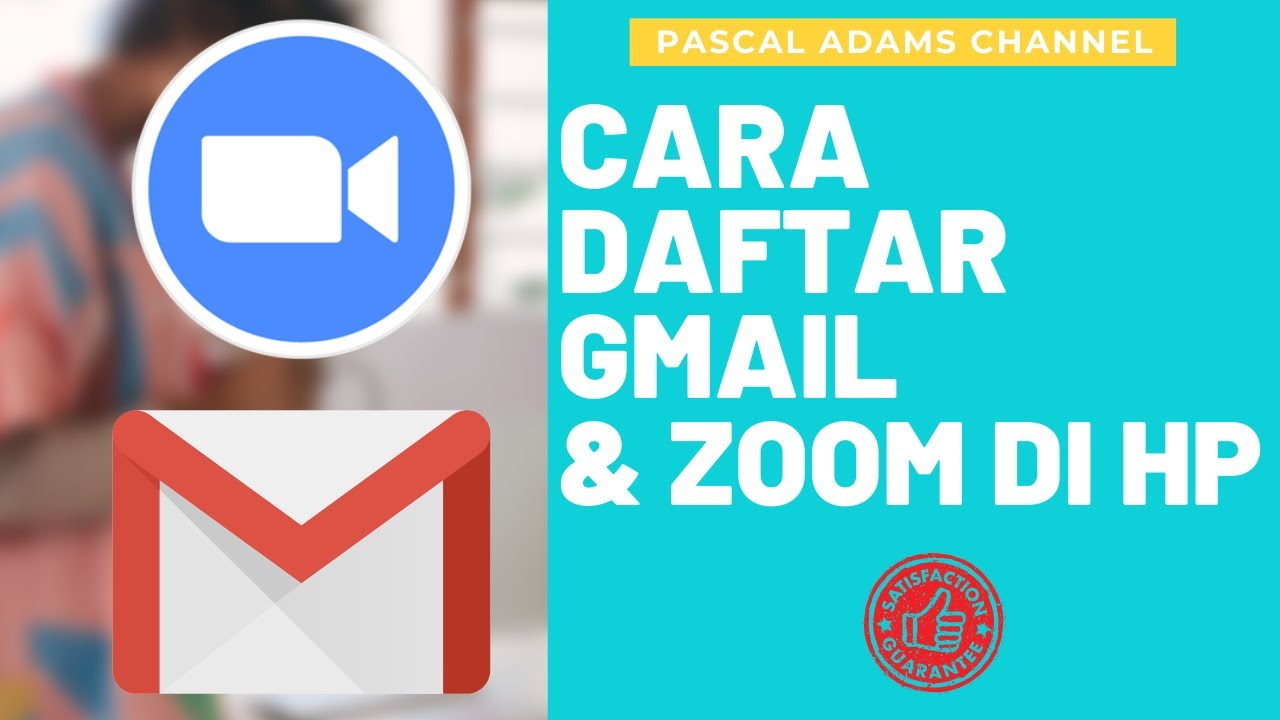 Tutorial Praktis Cara Membuat Gmail dan Login di Aplikasi Zoom Menggunakan Gmail di Android