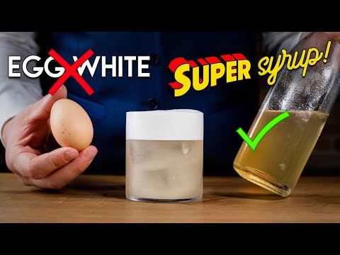 Stop Using Egg White! Super Syrup is here!