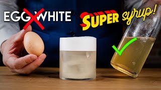 Stop Using Egg White! Super Syrup is here!