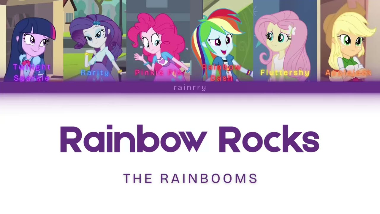 Rainbow Rocks | MLP: Equestria Girls | Color Coded Lyrics