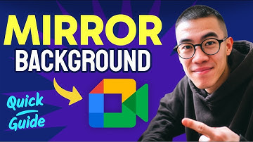How to MIRROR BACKGROUND in Google Meet (Step by Step) 2025