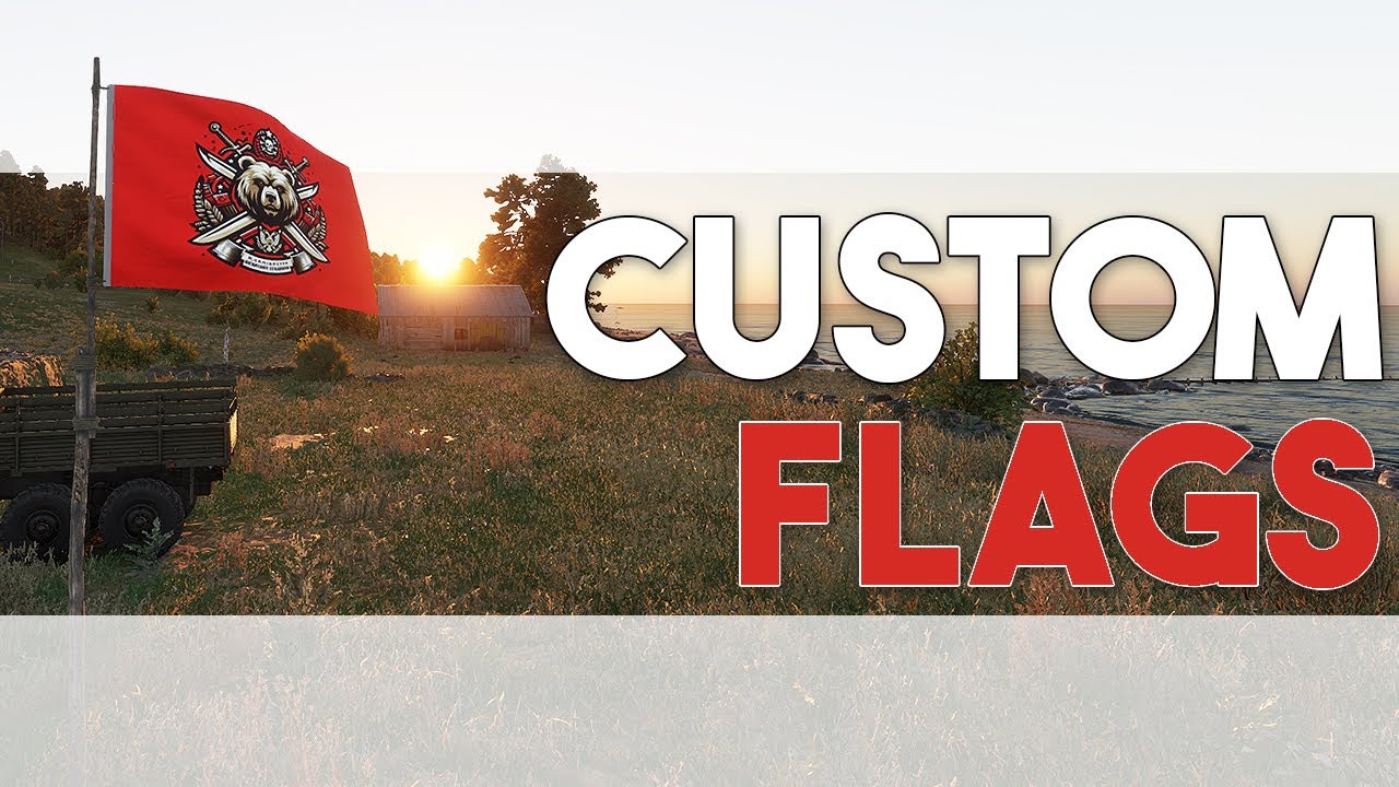 Want to create your own flags? #armareforger - YouTube