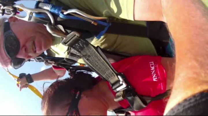 Jessie Schultz Goes Skydiving
