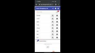 QuickShoppingList - Lets shop together screenshot 3