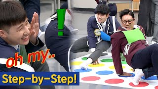 [Knowing Bros] Let's Test Your Flexibility! Step by Step in Accordance to the Instructions!👉🔴