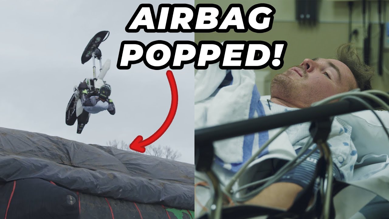 This Snow Bike Front Flip Went Horribly Wrong!