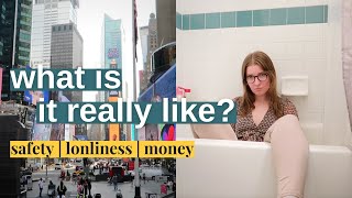 The TRUTH about living alone in NYC.