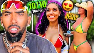 I Ask Girls To Rate Me 1-10 in Miami...Im Cooked 👀