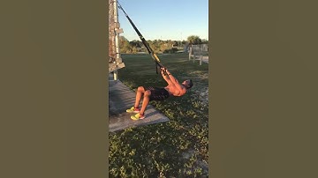 Inverted Row TRX exercise