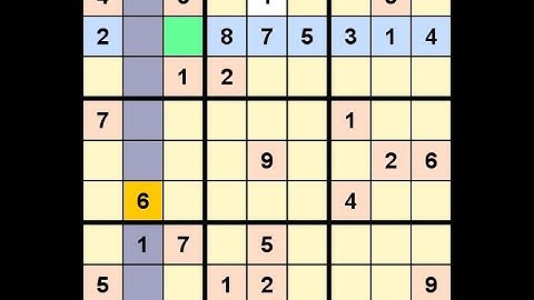 How to Solve Los Angeles Times Sudoku Expert August 18, 2022