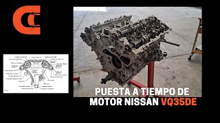 Sincronización Nissan Murano, Pathfinder, Quest, 350z 3.5L VQ35DE