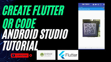 how to  create qr code in flutter | flutter qr code  | android studio tutorial