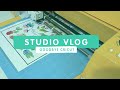 STUDIO VLOG! - Etsy Shop Update FAIL | Throwing the Cricut in the bin | New Etsy Products