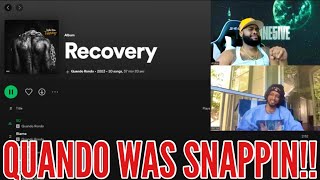 Quando Rondo - Recovery | Full Album Reaction/Review