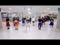 Cha Cha Pepito Line Dance - Demo By: D'Sisters & Friends LDG #linedance #cjlclan #enjoydancing