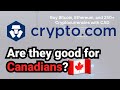 Cryptocom review for canadians  are they good in canada 