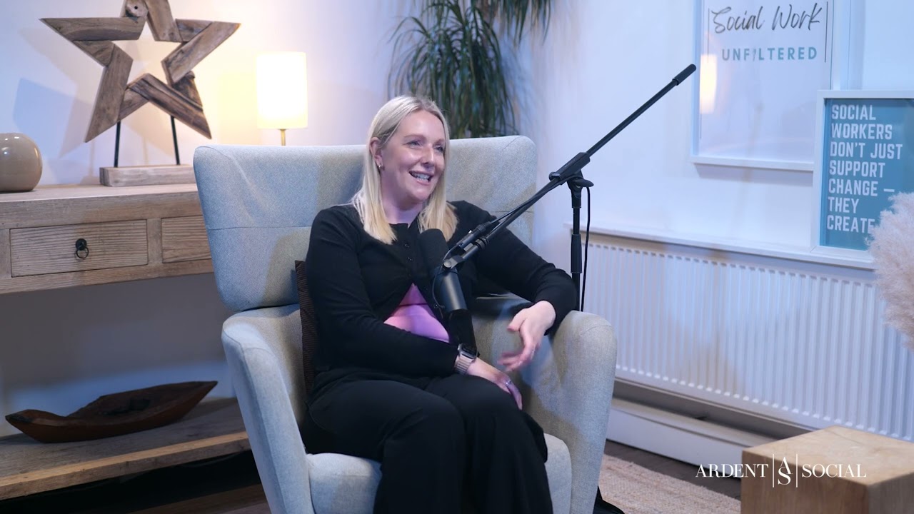 Season 1, Episode 1 β Naomi Adams: From Young Carer to Assistant Director | Social Work Unfiltered