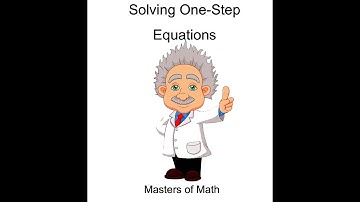 One Step Equations
