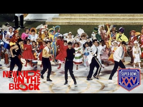 New Kids On The Block (NKOTB) - Super Bowl XXV Halftime Show