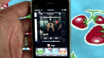 iPhone Multitasking - Palm WebOS Cards Style