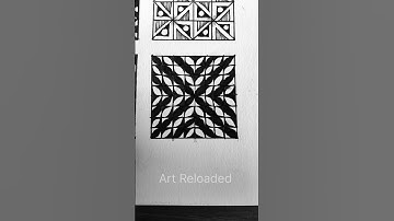 Day - 8 Find that Mistake?? #zentanglelegend #ytshorts #viral #fyp #artreloaded #art #artreloaded