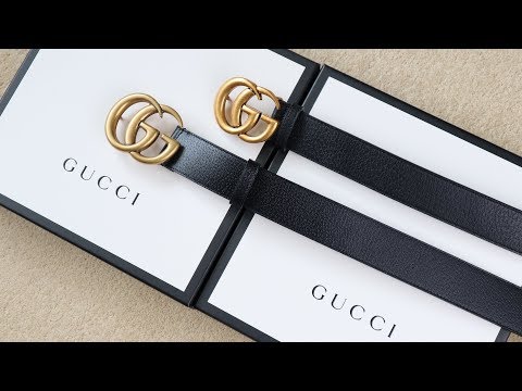 Real vs Replica Gucci HOW TO SPOT A FAKE GUCCI BELT 