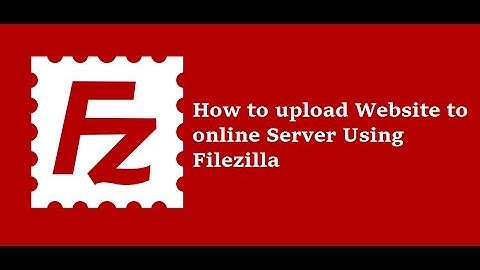 How to upload Website to online Server Using Filezilla(2017 method)