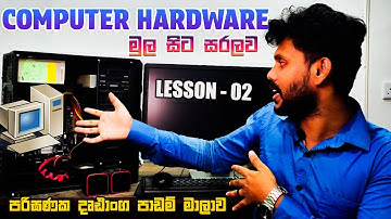 Computer Hardware Sinhala | What Components inside of the Computer | පරිඝණක දෘඩාංග | Lesson 02