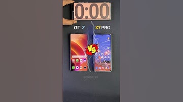 Realme GT 7 Vs Poco X7 Pro Reboot Test #realme #realmegt7 #poco #pocox7pro5g #reboot #shorts