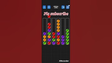 Ball Sort Puzzle - Special Level 3