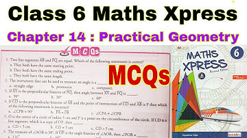 Class 6 Maths Xpress Exercise 14 MCQs | Construction of Angels | Class 6 | Maths Xpress | MCQs