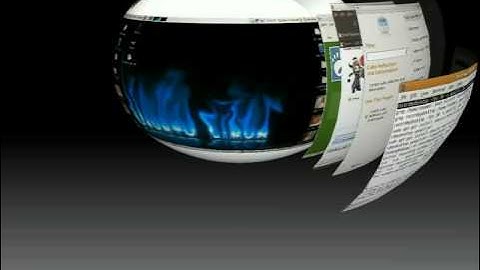 Compiz Fusion Ubuntu 8.10 Desktop SPHERE