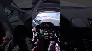 Crimsix's first laps in the Super Trofeo.