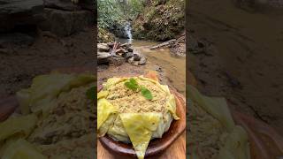 Kıymalı Bütün Lahana Dolması 🥩🥬/ Stuffed Cabbage With Minced Meat