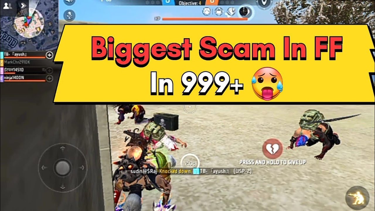 Biggest scam in 999+in Free Fire 🥵