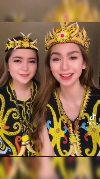 PESONA GADIS DAYAK // Kecantikan Gadis Suku Dayak {SHORT 29} #shortvideo #shorts  #gadisdayak #short