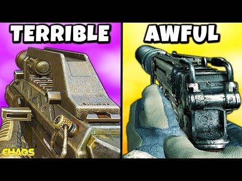 The WORST SMG in Every Call of Duty