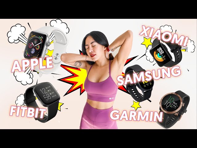So sánh các loại đồng hồ thông minh (Apple, Garmin, Fitbit, Xiaomi, Samsung) ♡ Hana Giang Anh