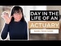 Actuary day in the life | Working from home during 2020 pandemic quarantine